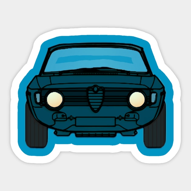 Alfa Romeo 1300 GTA Sticker by bobdijkers